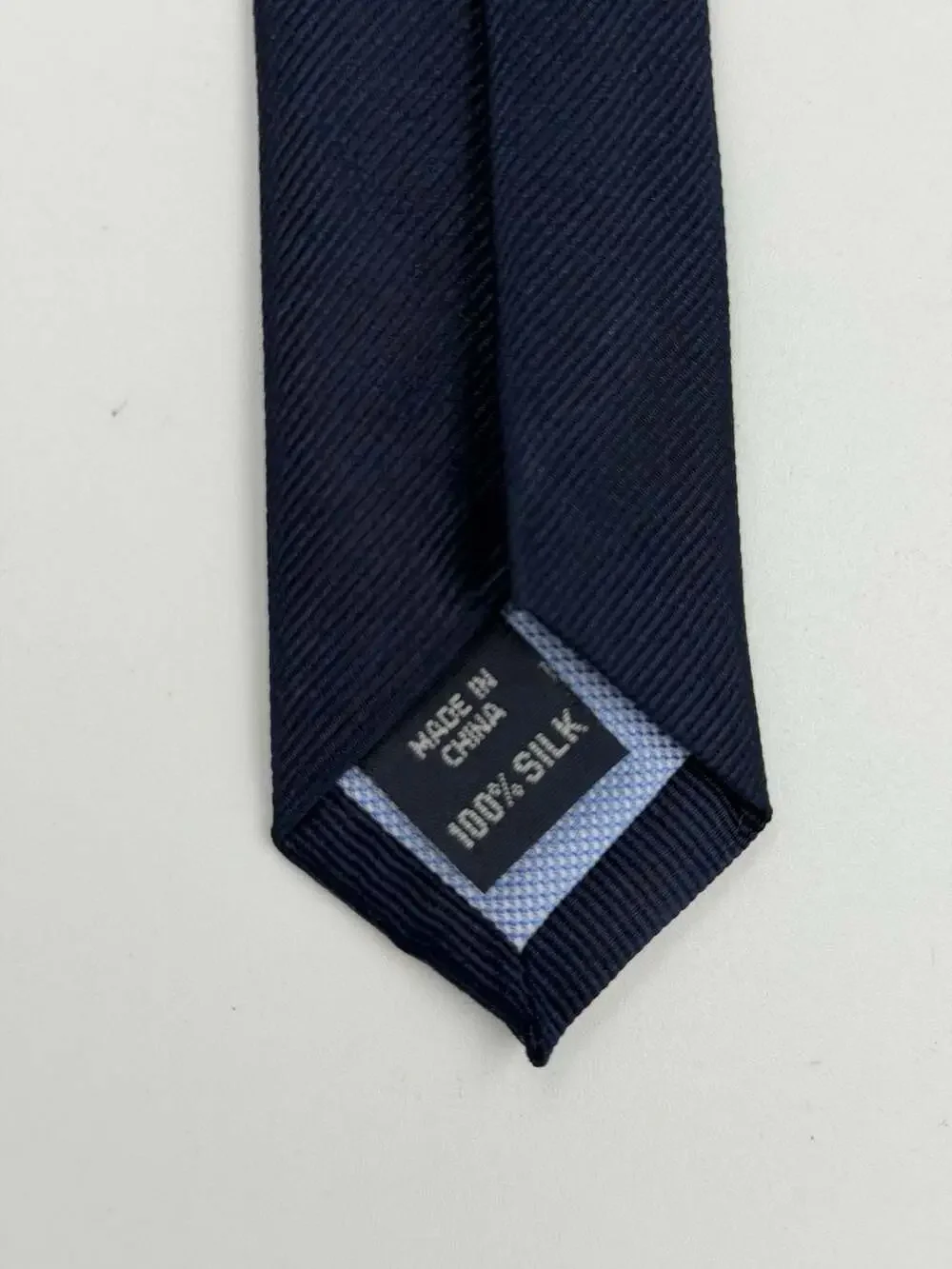 Tommy Hilfiger Royal Blue with White Polka Dots Silk Necktie